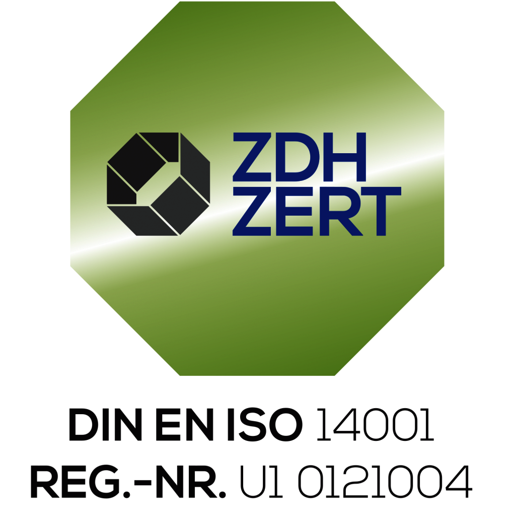 Siegel DIN EN ISO 14001