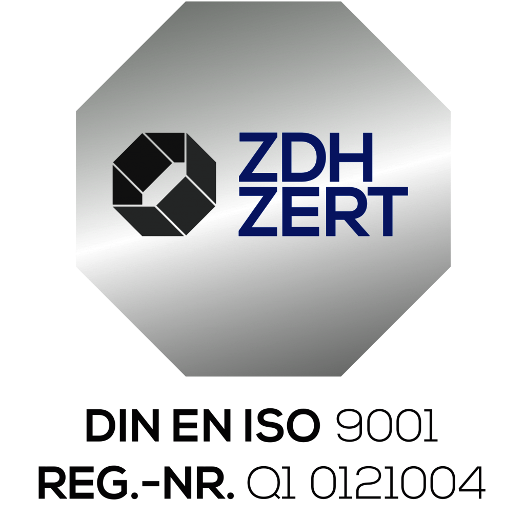 Siegel DIN EN ISO 9001